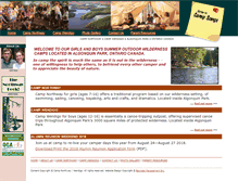 Tablet Screenshot of campnorthway.com